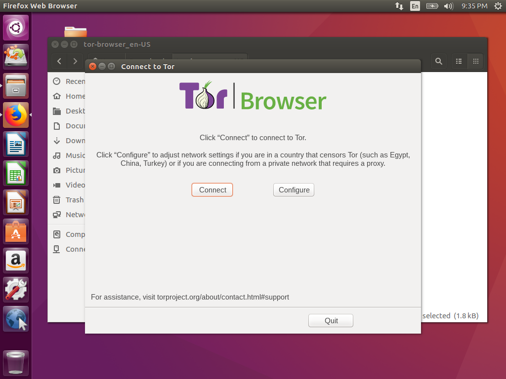 Tor Browser Connect